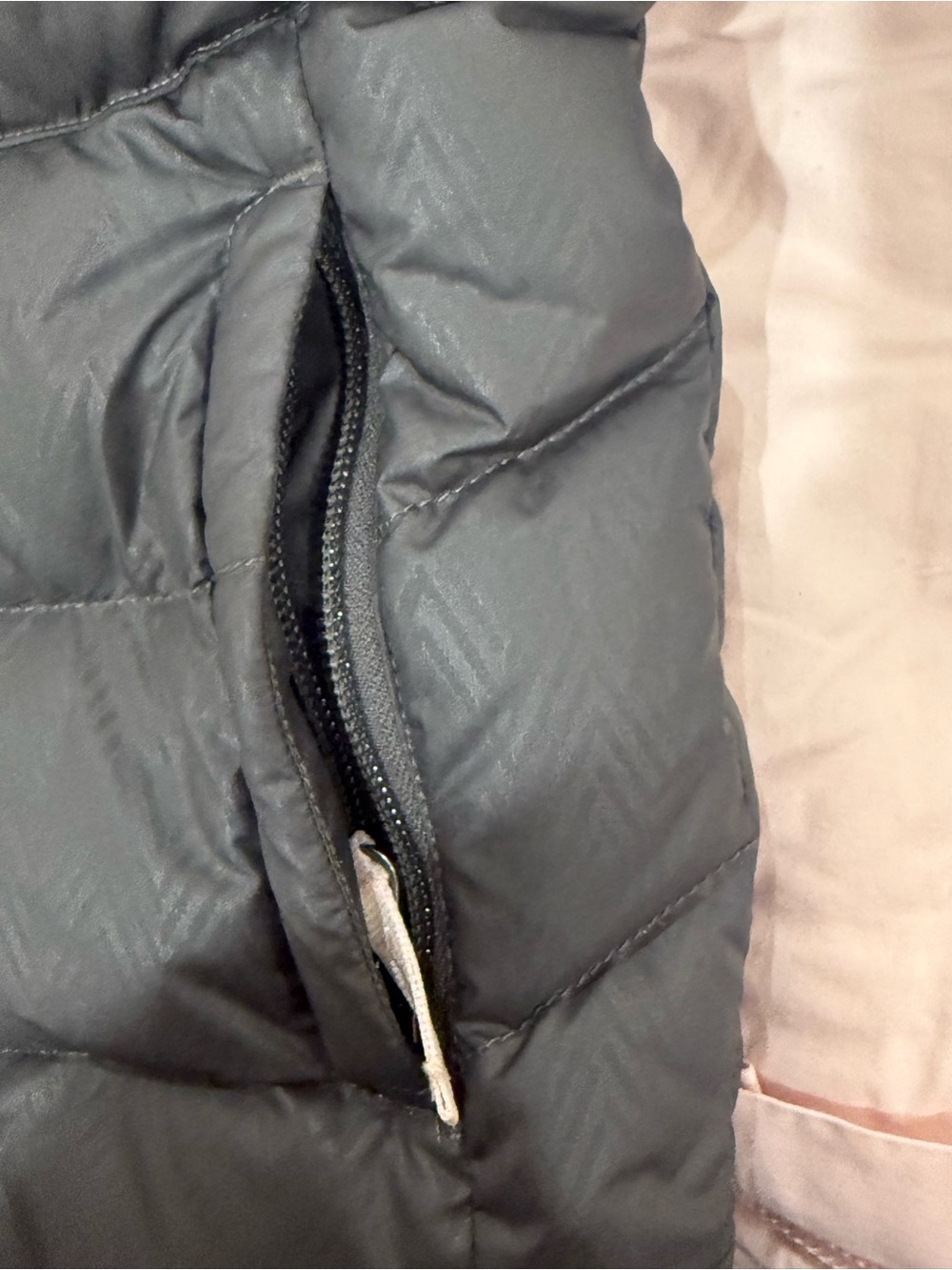 The North Face Toddler Light Pink Puffer Vest - Picture 3 of 9
